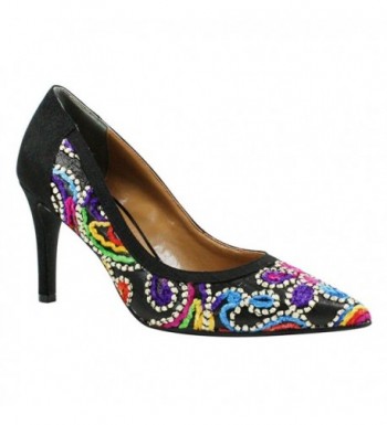 Renee Camallia Womens Pump Black Multi