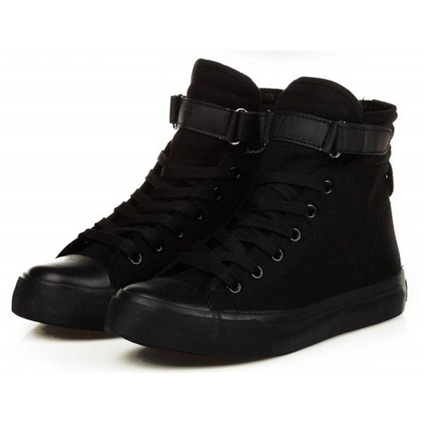 black womens casual sneakers