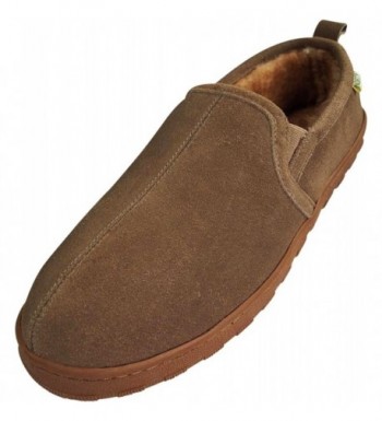Norty Leather Slipper Driftwood 39868 10D