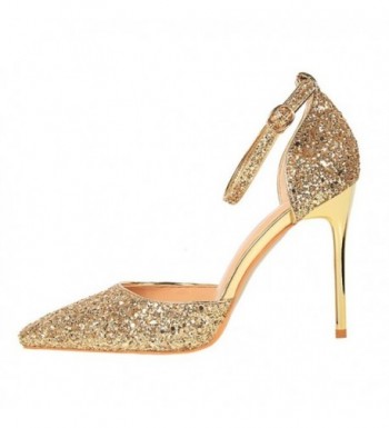 Themost Glitter Sequins Studded Stiletto