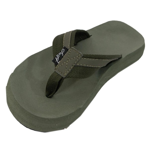 Surf Nylon Stripe Sandal Olive